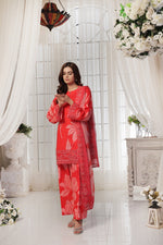 ZAFINA-Embroidered 3pc