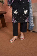 Amethyst Noir-Embroidered 3pc