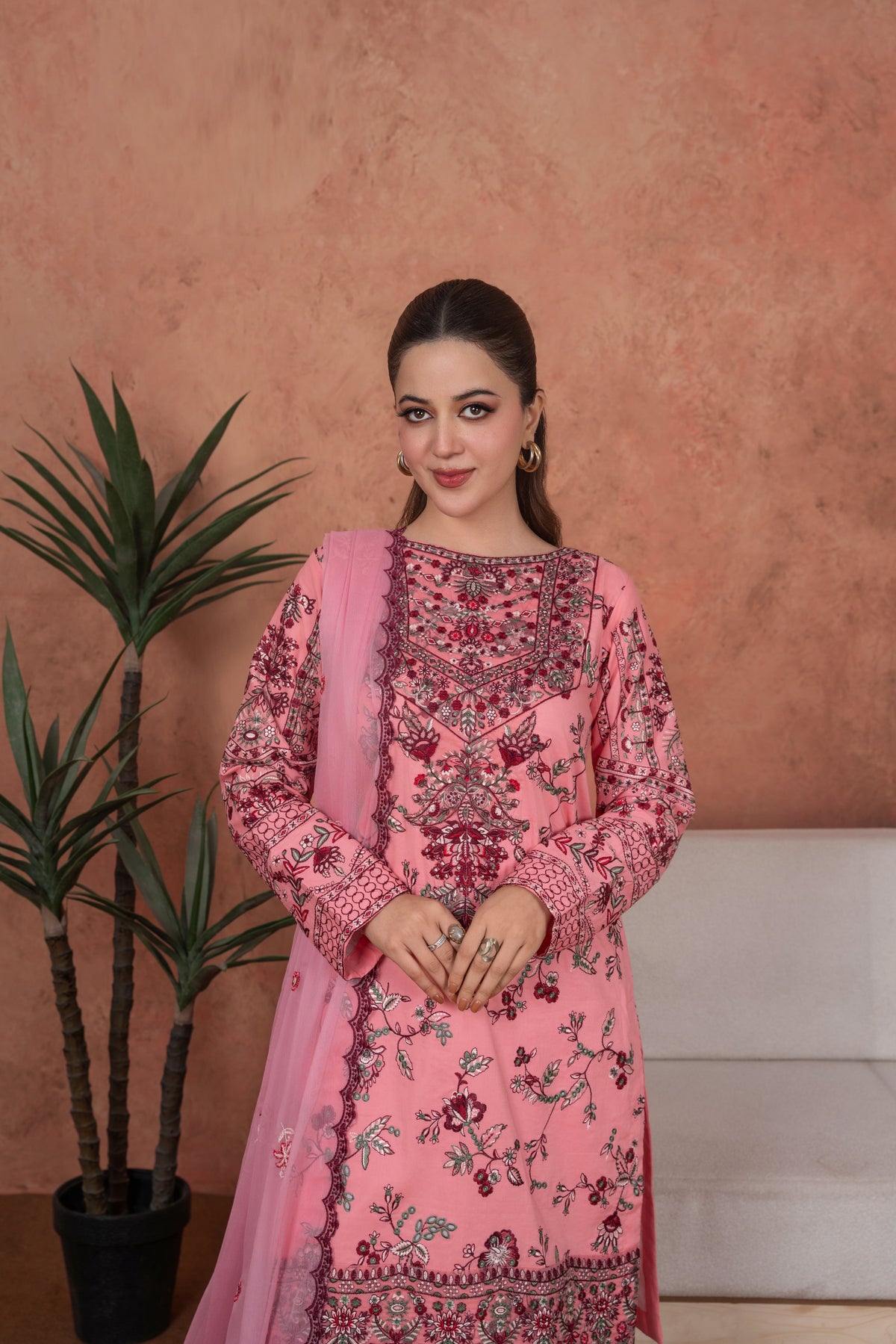 Rosewood Heirloom-Embroidered 3pc