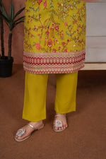 Marigold Jardin Festive-Embroidered 3pc