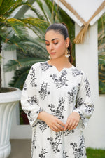 Camellia 2Pcs Stitched Suit