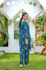 Camellia 2Pcs Stitched Suit