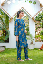 Camellia 2Pcs Stitched Suit