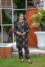 Camellia 2Pcs Stitched Suit