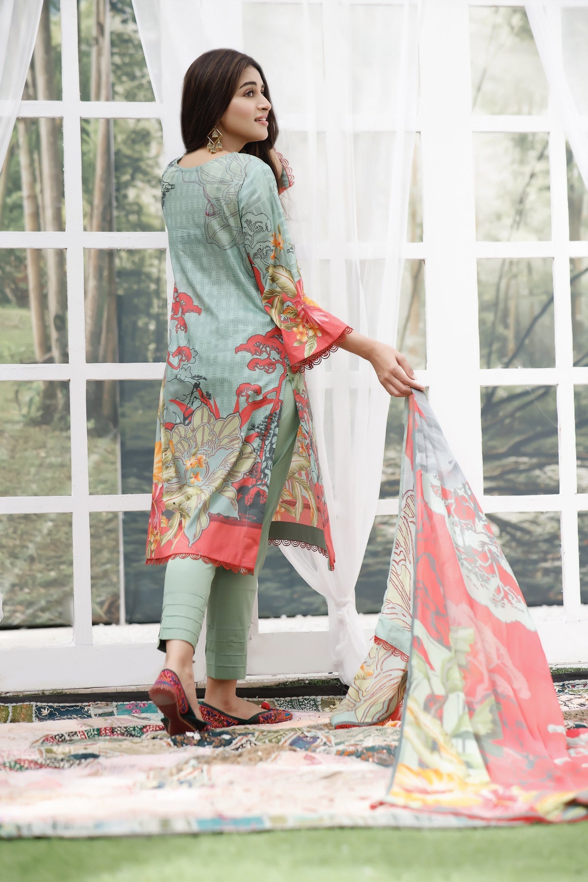 Feathers Gulmina Lawn by Feathers BAAD-E-SABA