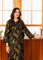 Floral Leaf Print 2Pcs Stitched