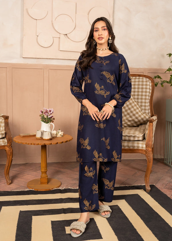 Sparrow 2Pcs Stitched