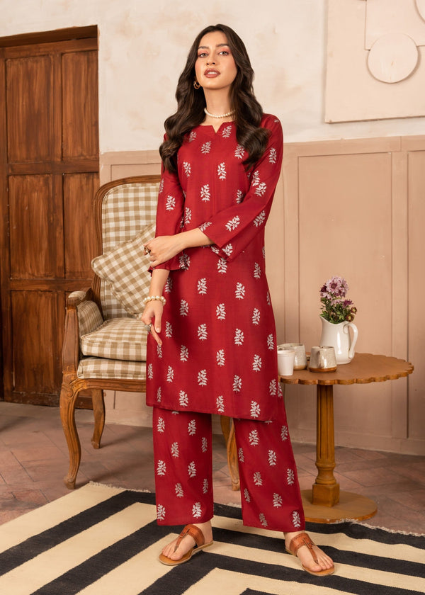 Saleha 2Pcs Stitched Suit