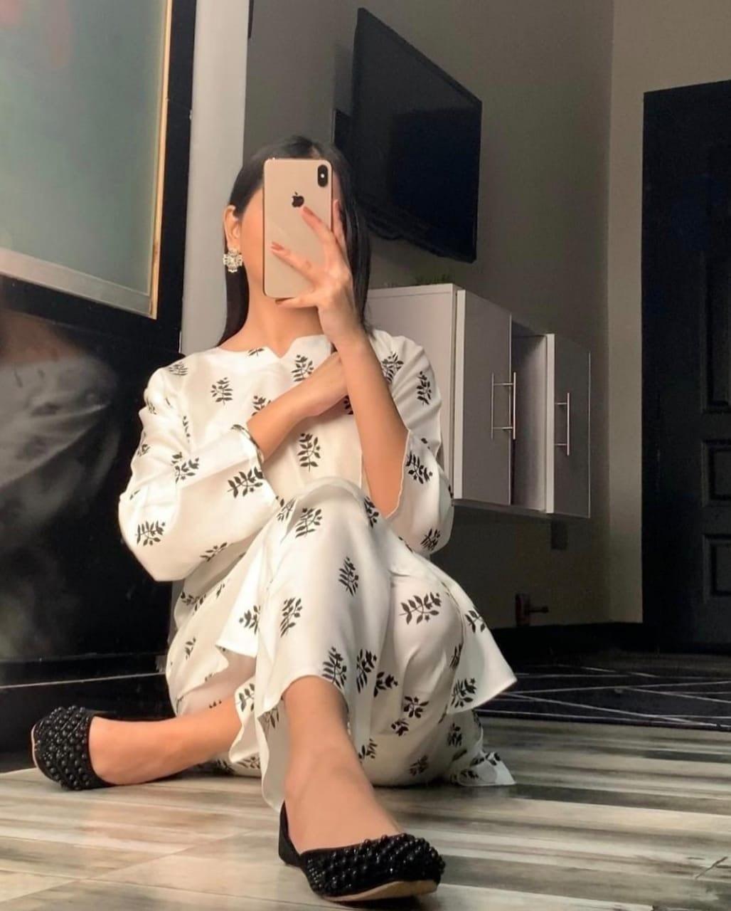 Saleha 2Pcs Stitched Suit