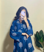 Floral TREE Print 2pc Stitched - zaibehoor