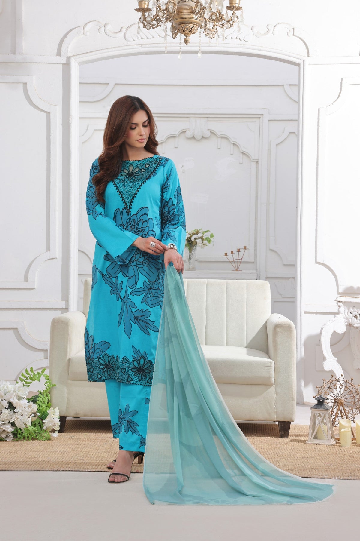 TWINKLE-Embroidered 3pc