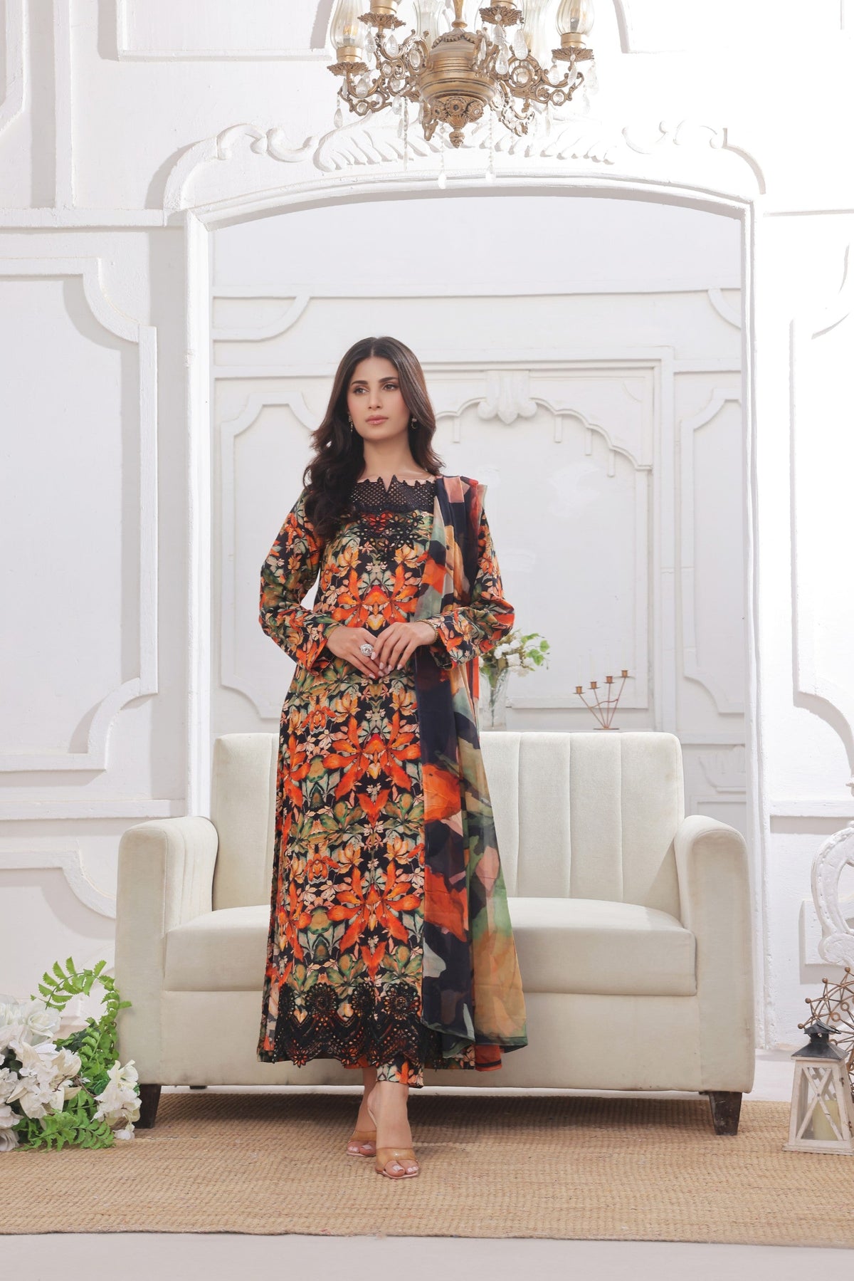 VARNIKA-Embroidered 3pc
