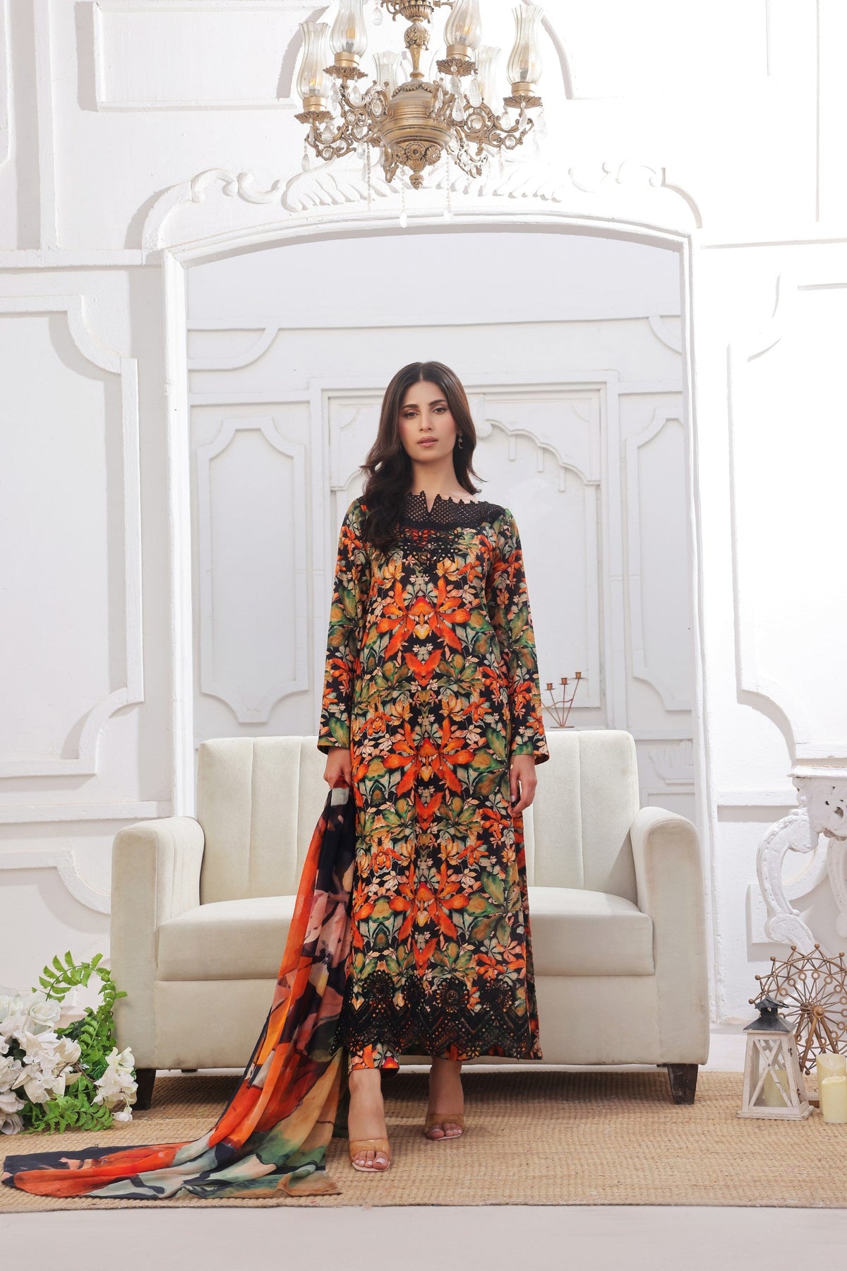 VARNIKA-Embroidered 3pc