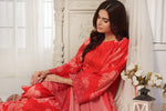 ZAFINA-Embroidered 3pc