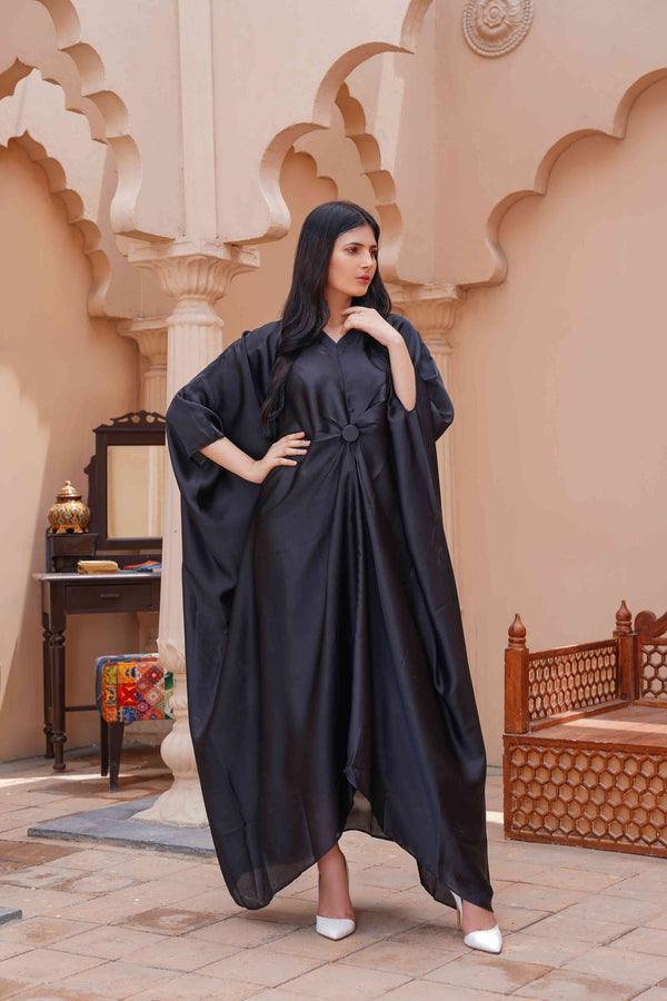 Royal Silk Kaftan (Stitched)