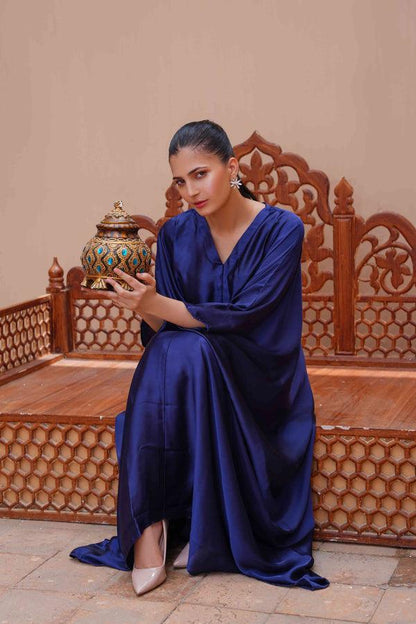 Royal Silk Kaftan (Stitched)