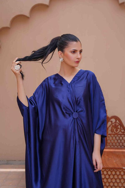 Royal Silk Kaftan (Stitched)