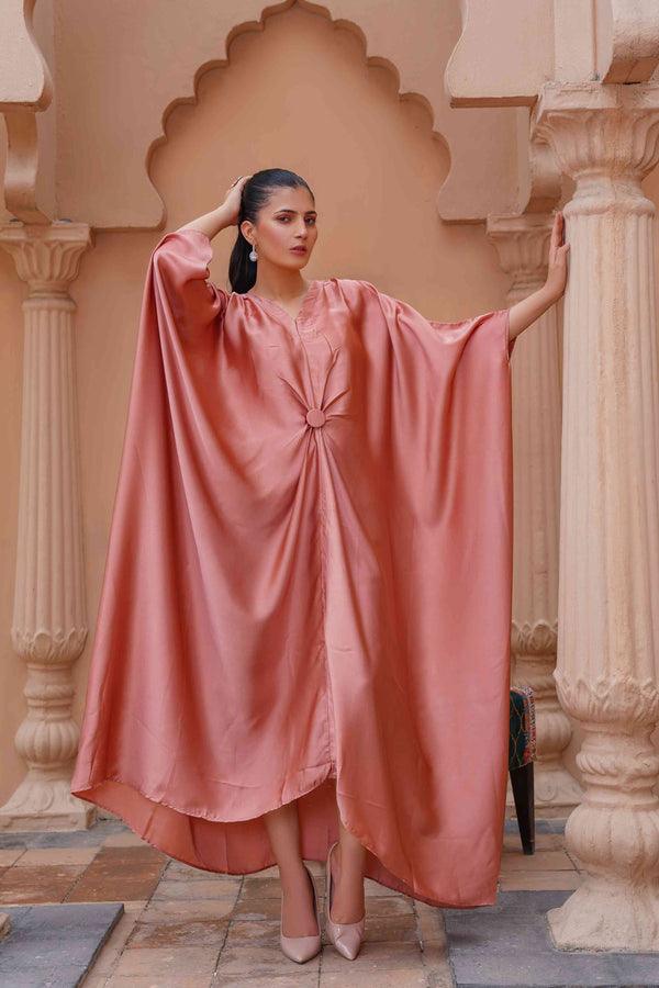 Royal Silk Kaftan (Stitched)