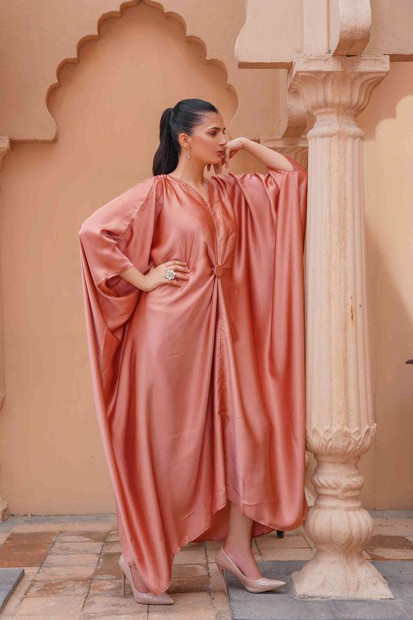 Royal Silk Kaftan (Stitched)