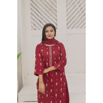 Handmade Neckline Stitched 3-pc
