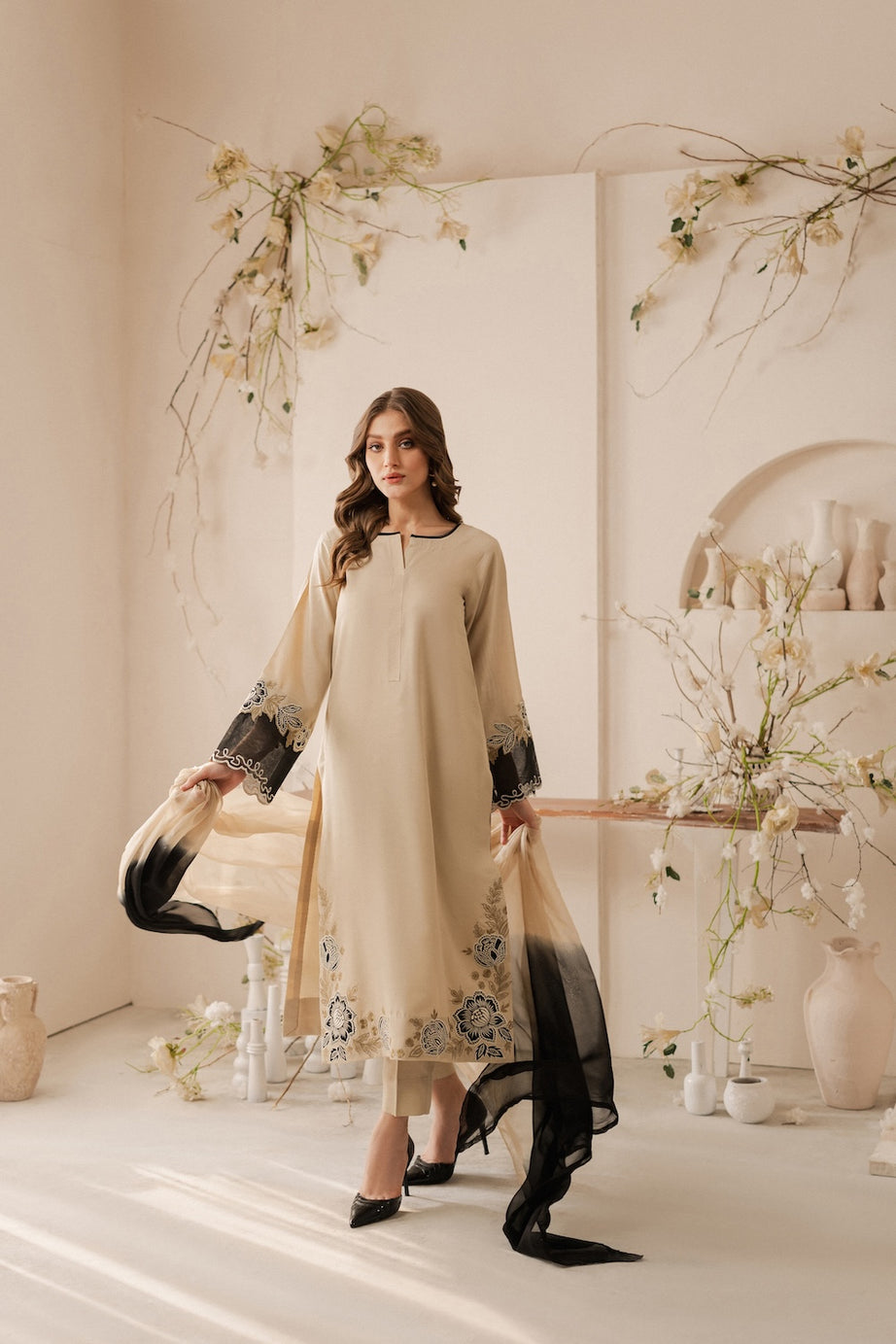 Safoora 3Pc Stitched