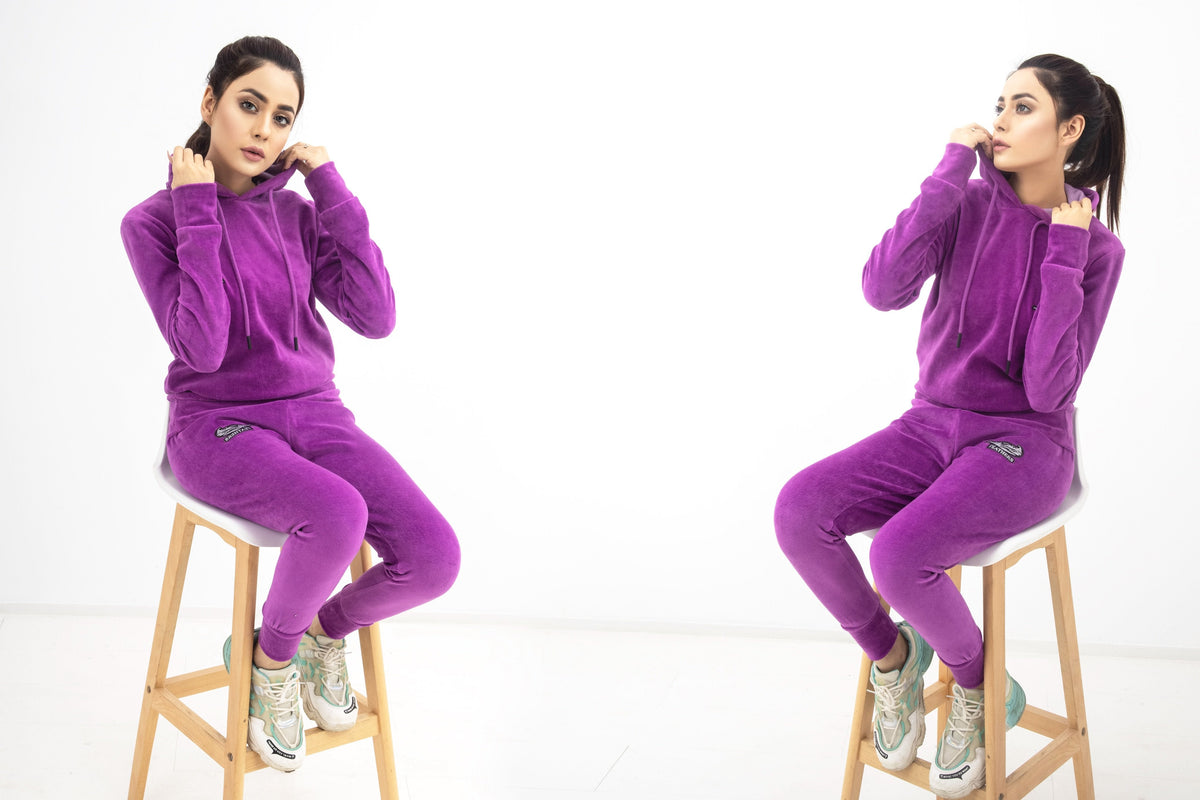 Feathers Tracksuits ULTRAVOILET