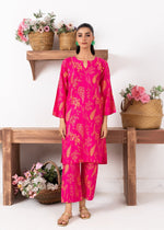 Floral Leaf Print 2Pcs Stitched