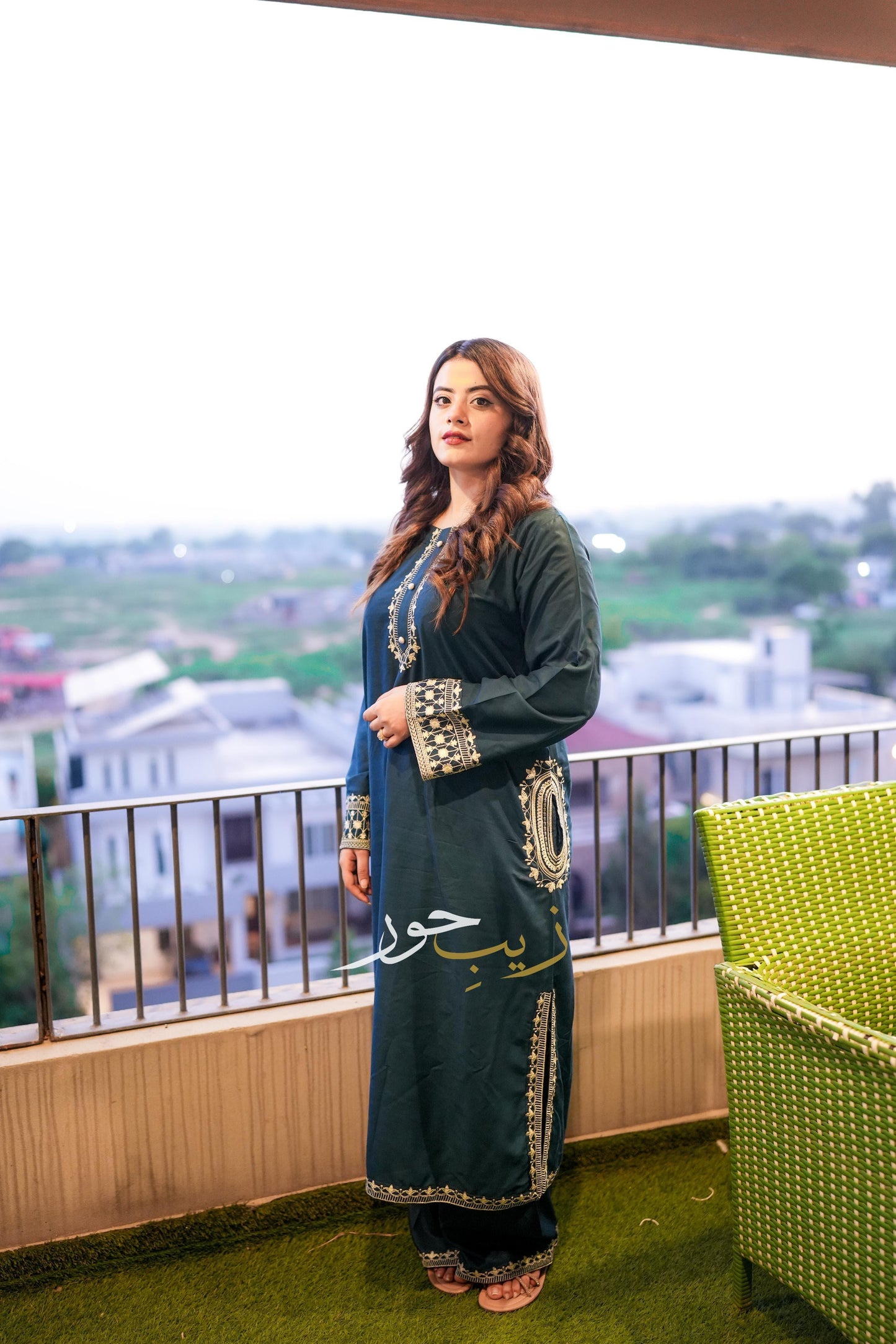 GHAZAL EMBROIDED 2PC